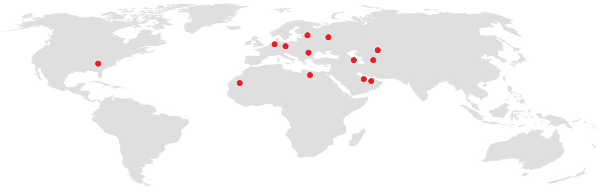 ihracat yapilan ulkeler